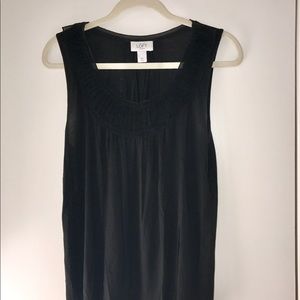 LOFT Tops - 💚3 for 15~ Cute black tank top LOFT Tops - 💚3 for 15~ Cute black tank top
